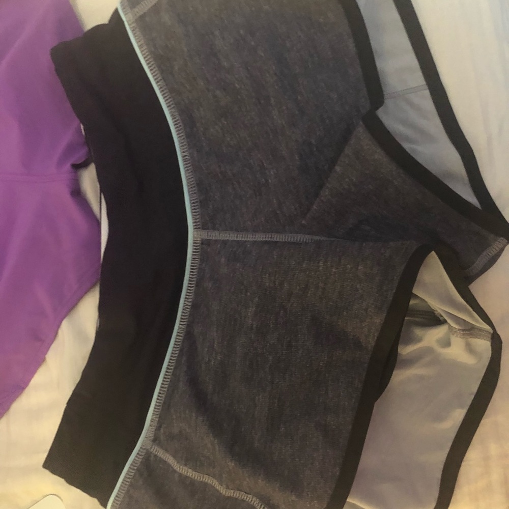 Gray Lululemon Speed Shorts 2.5 in Inseam